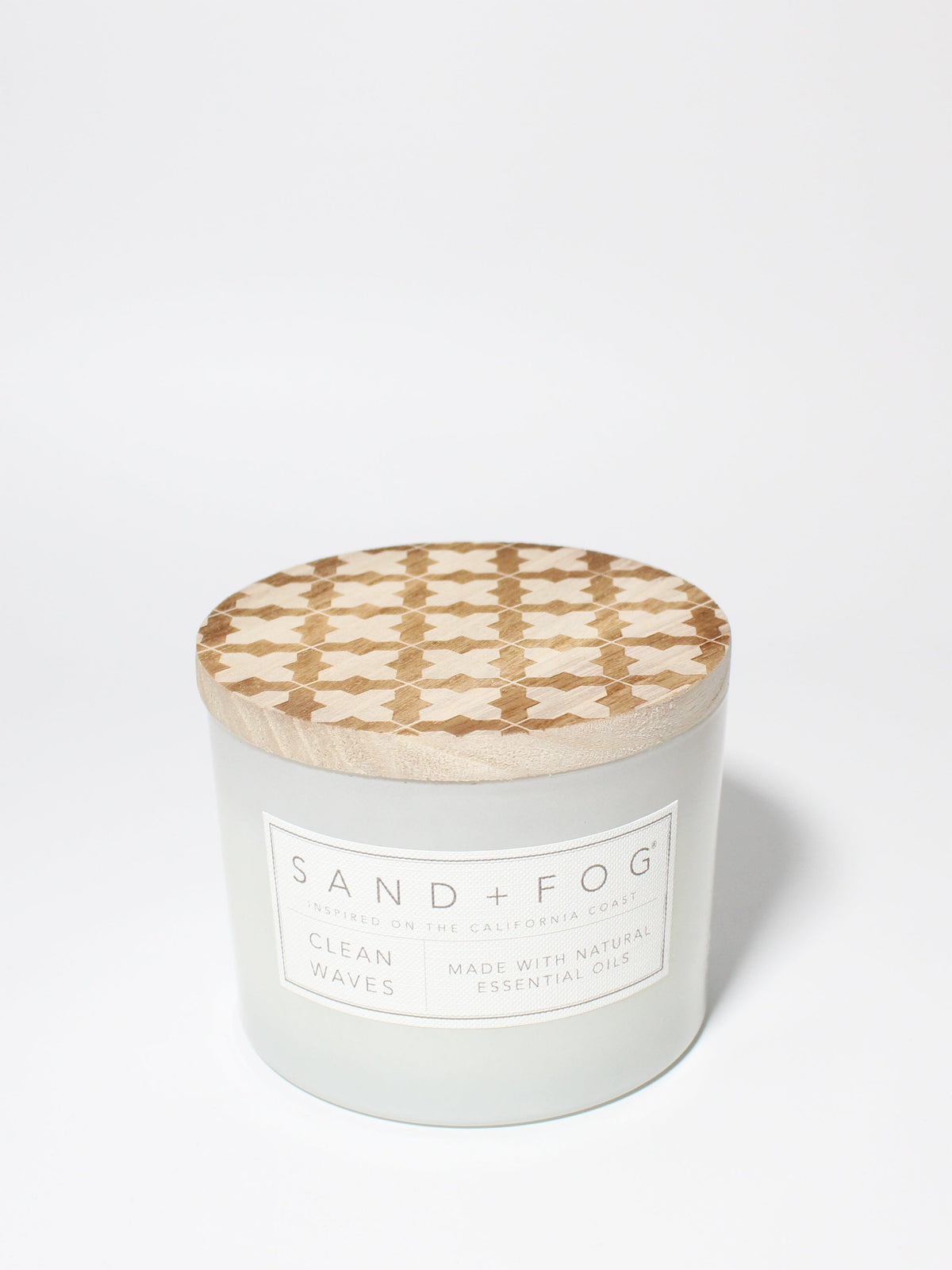 Cozy Clean Waves 12 oz scented candle