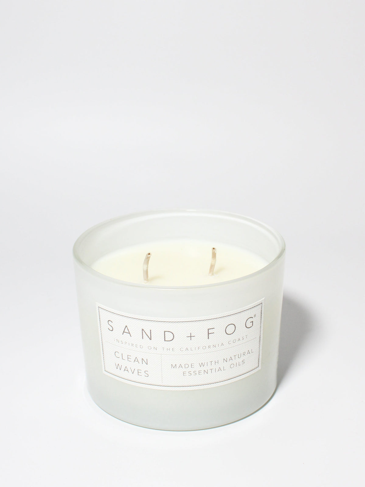 Cozy Clean Waves 12 oz scented candle