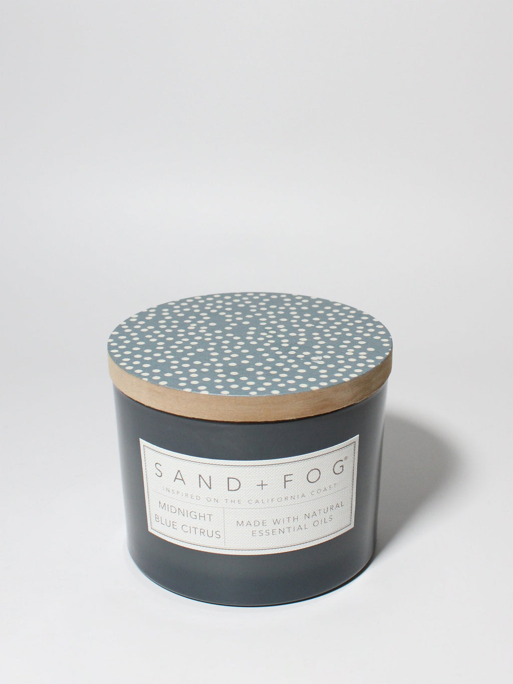 Cozy Midnight Blue Citrus 12 oz scented candle