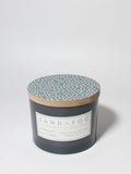 Cozy Midnight Blue Citrus 12 oz scented candle