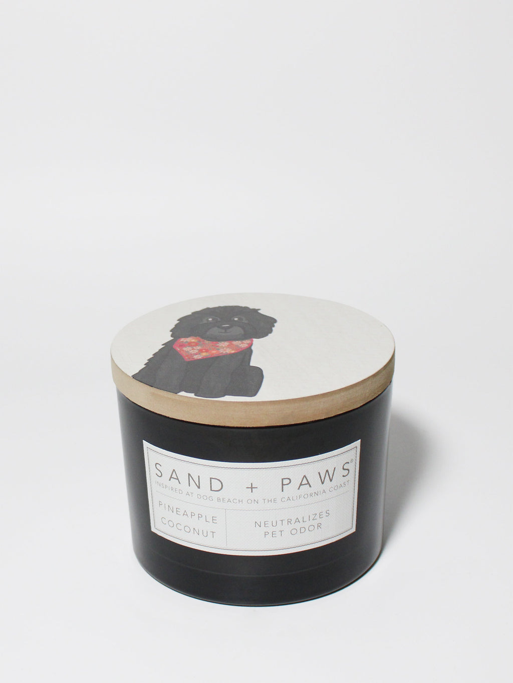 Cozy Sand + Paws Pineapple Coconut 12 oz scented candle
