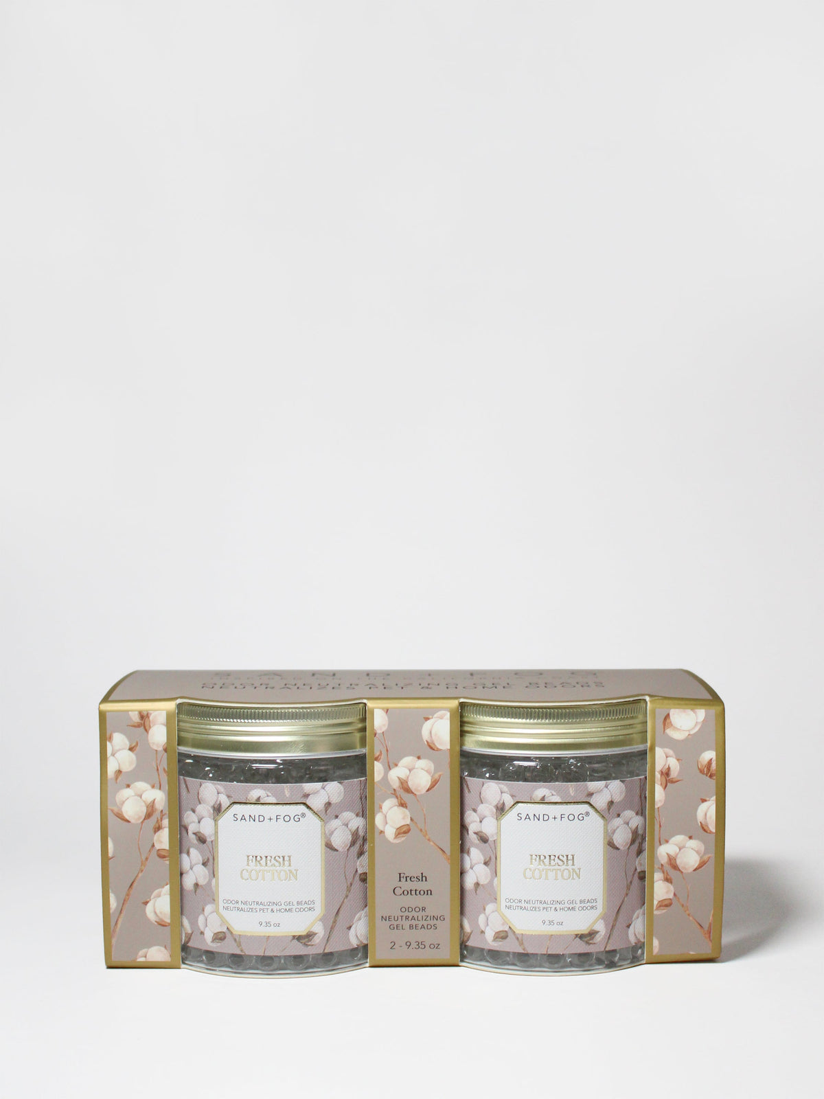 Signature Fresh Cotton 9.35 oz Gel Scent Beads Pack of 2