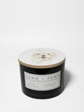 Cozy Sand + Paws Vanilla Sandalwood 12 oz scented candle