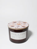Cozy Sand + Paws Amber & Fig 12 oz scented candle