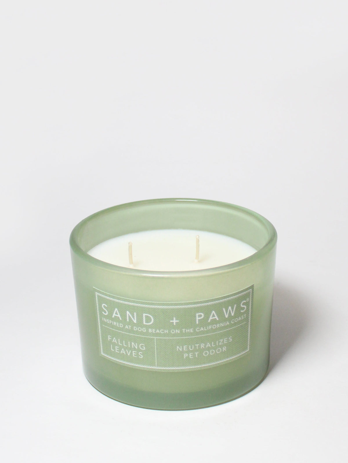 Cozy Sand + Paws Falling Leaves 12 oz scented candle