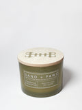 Cozy Sand + Paws Pumpkin & Eucalyptus 12 oz scented candle