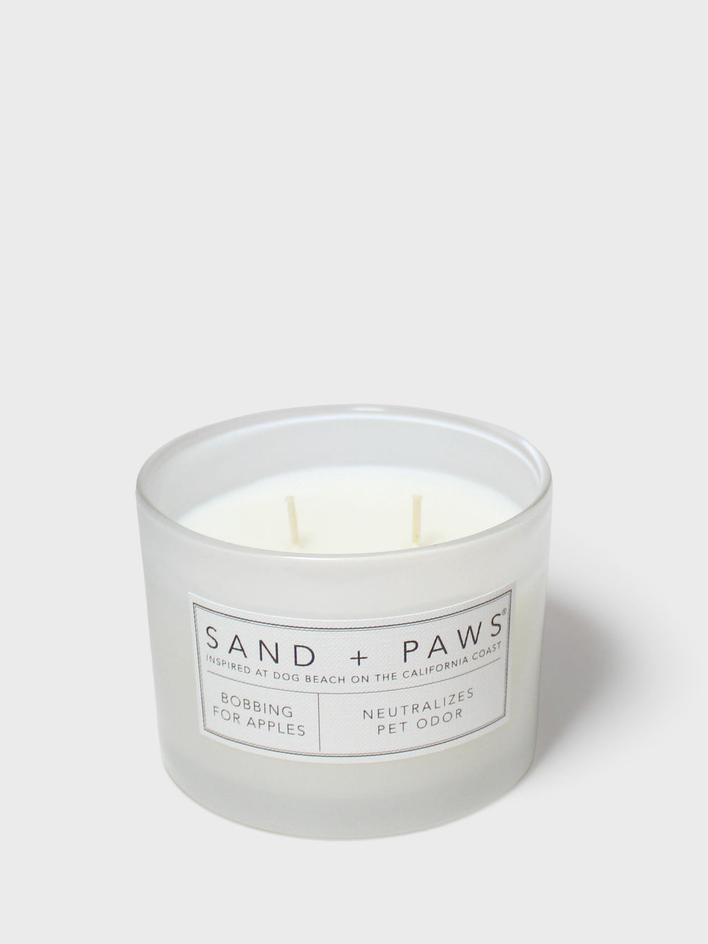 Cozy Sand + Paws Bobbing for Apples 12 oz scented candle