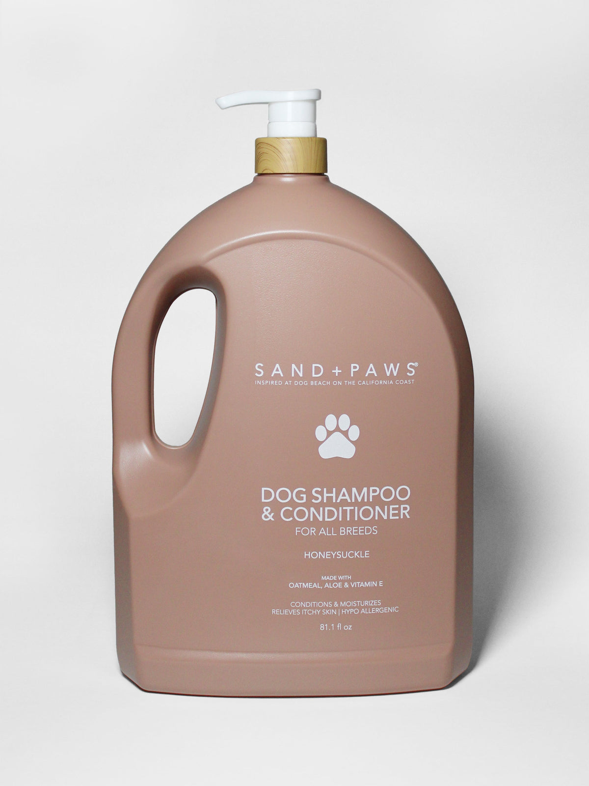 Signature Sand + Paws Pet Shampoo & Conditioner - Honeysuckle