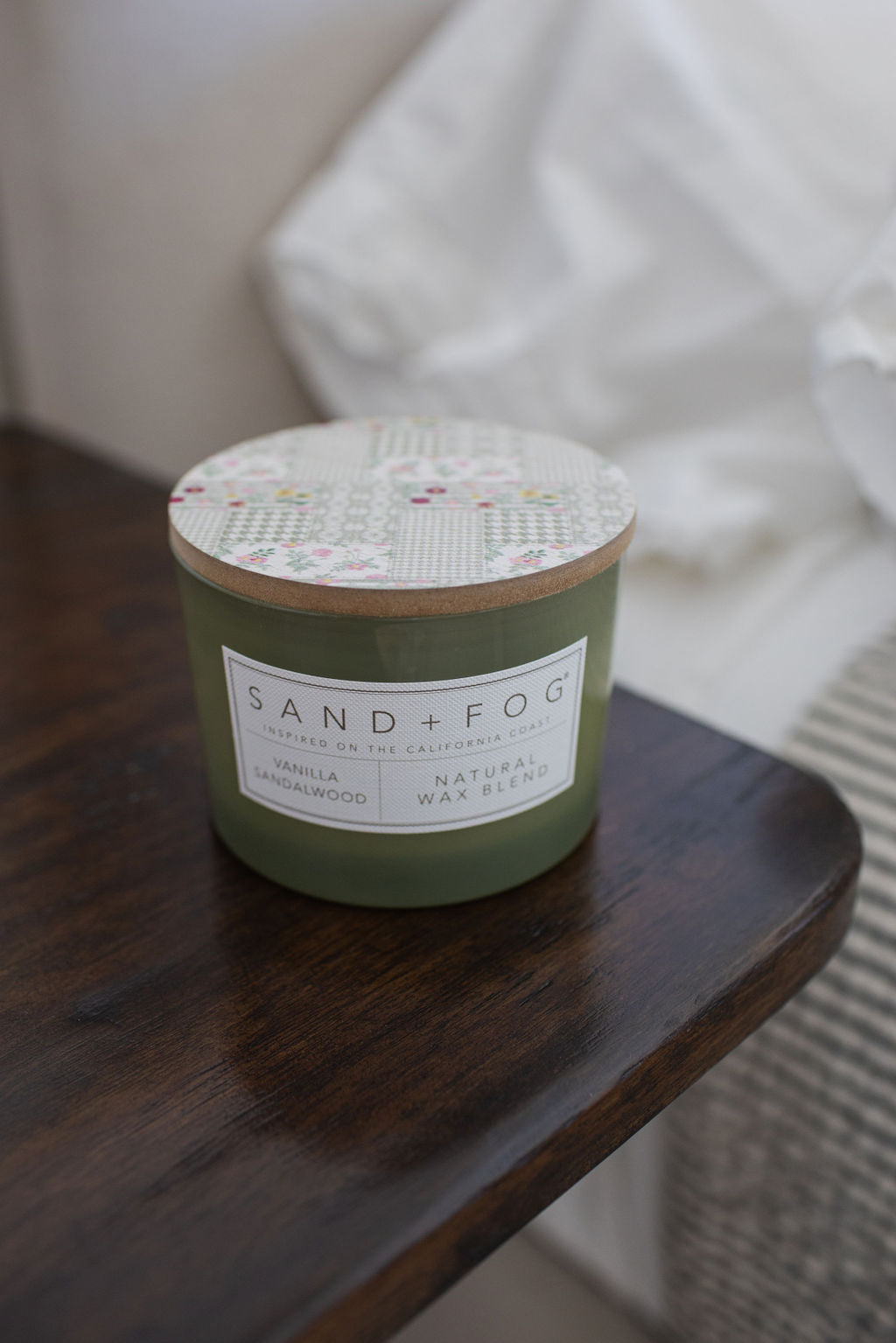 Cozy Vanilla Sandalwood 12 oz scented candle