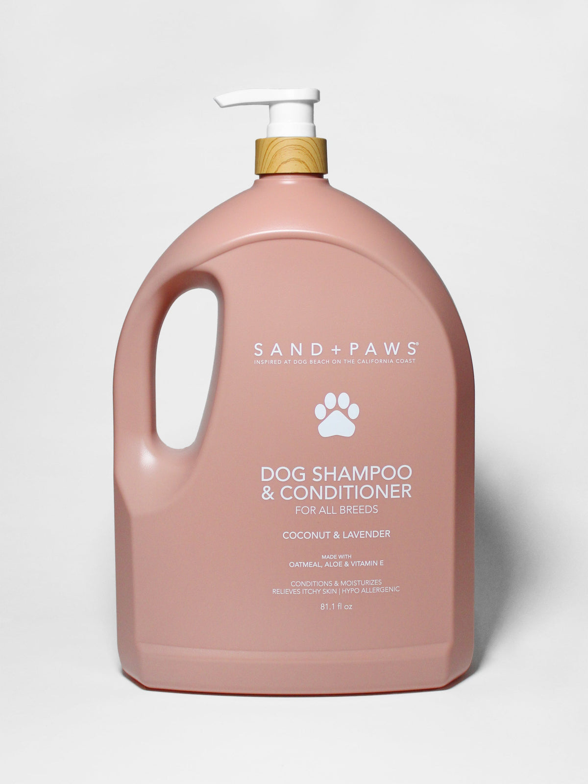 Signature Sand + Paws Pet Shampoo & Conditioner - Coconut & Lavender