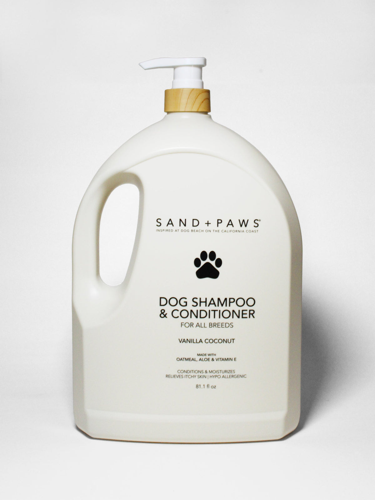 Signature Sand + Paws Pet Shampoo & Conditioner - Vanilla Coconut