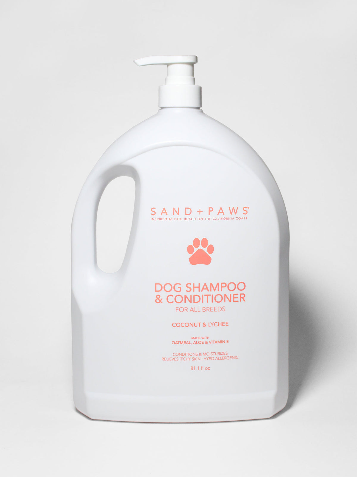 Signature Sand + Paws Pet Shampoo & Conditioner - Coconut & Lychee