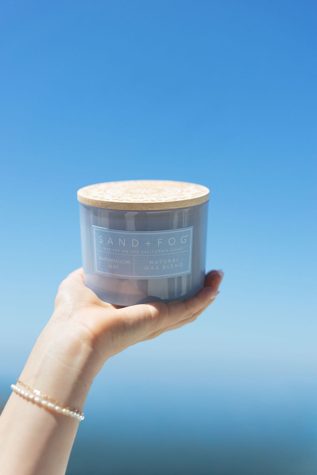 Cozy Marshmallow Skies 12 oz scented candle
