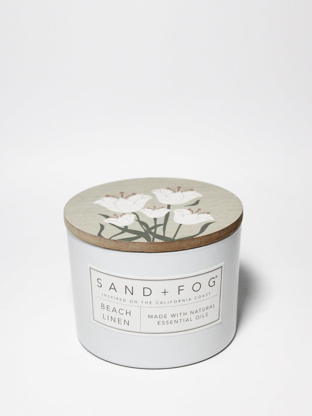 Cozy Beach Linen 12 oz scented candle