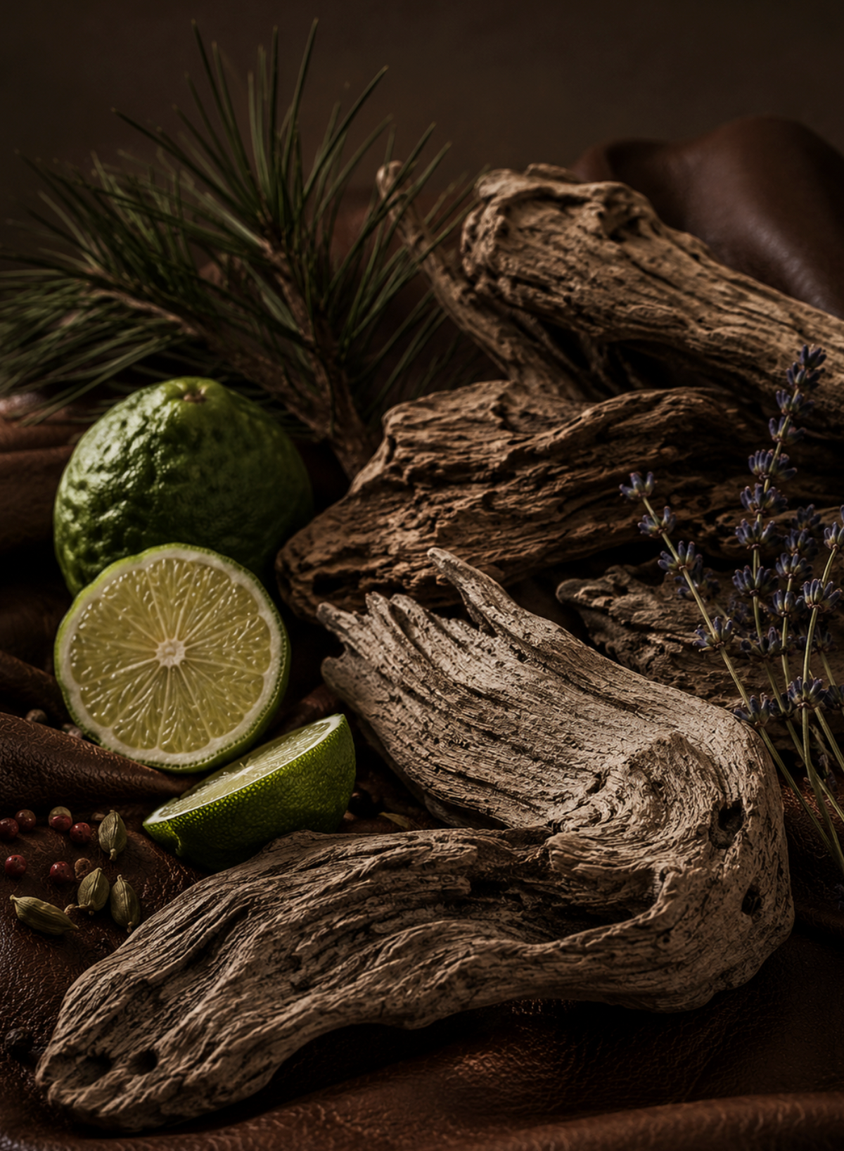 Signature Driftwood & Leather 50ml Perfume Oil Dropper