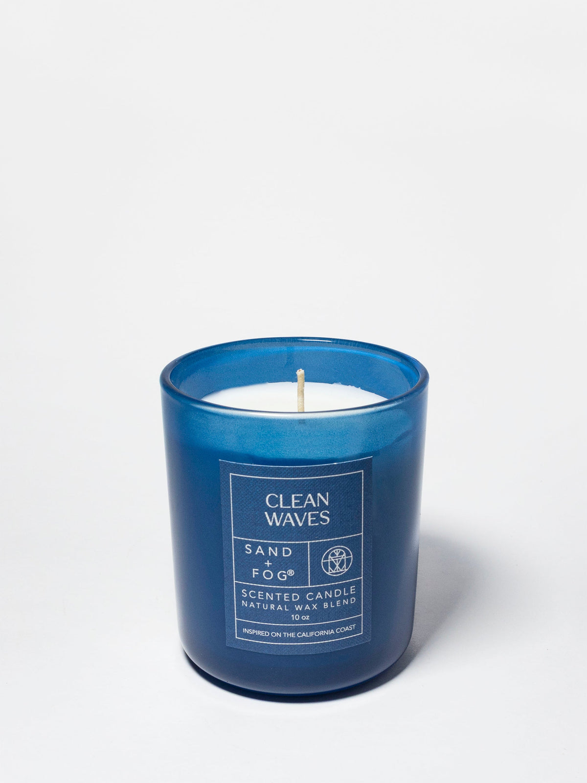 Cozy Clean Waves 10 oz scented candle