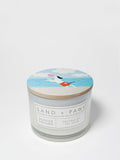 Cozy Sand + Paws Seaside Dreams 12 oz scented candle