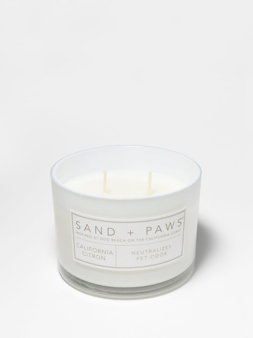 Cozy Sand + Paws California Citron 12 oz scented candle