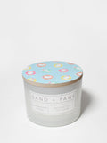 Cozy Sand + Paws Sun Washed Citrus 12 oz scented candle