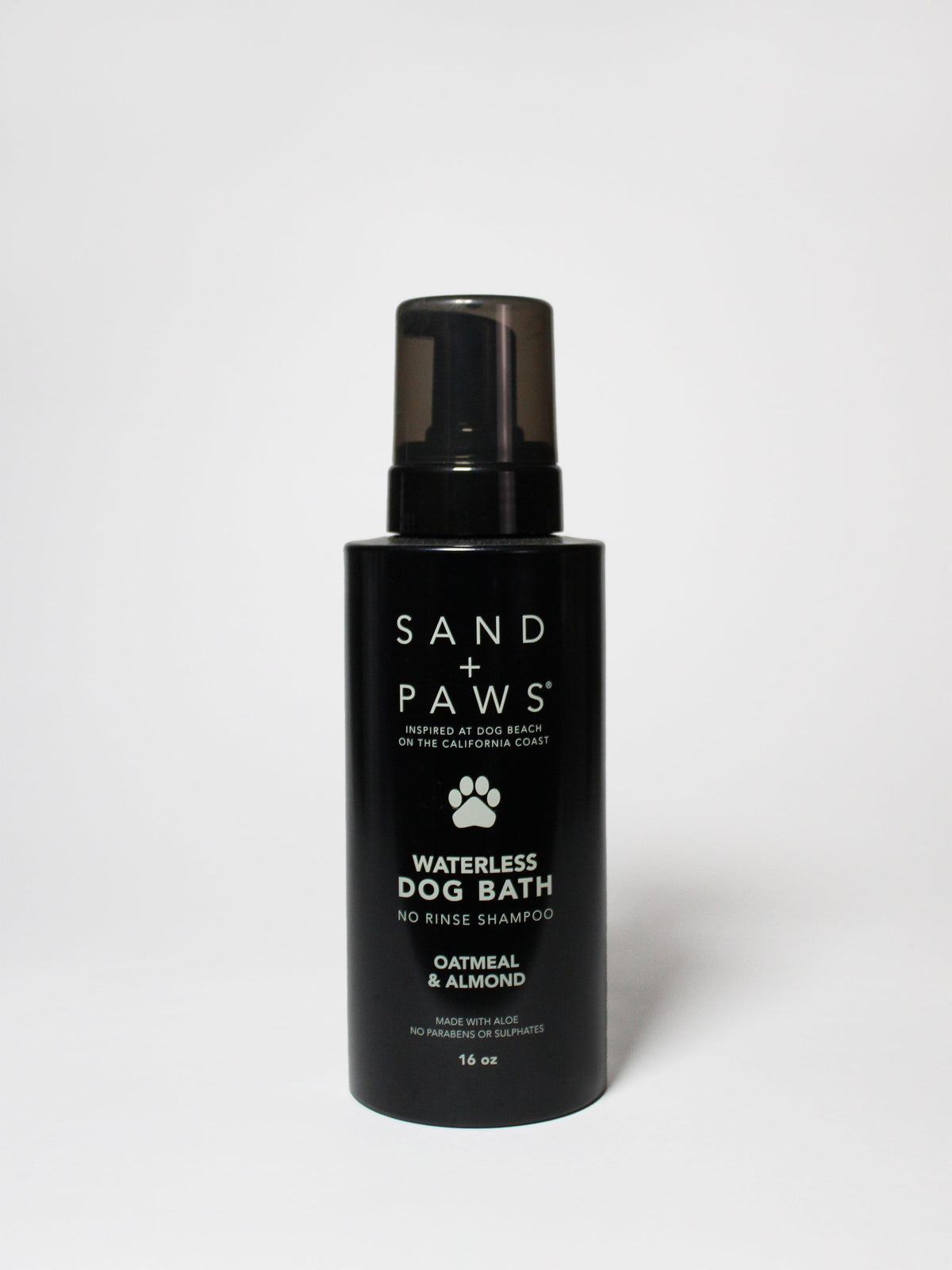 Signature Sand + Paws Waterless Dog Bath - Oatmeal & Almond